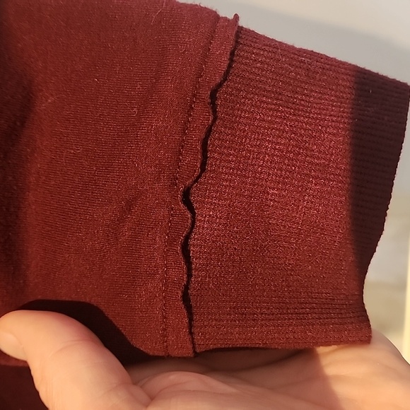 Maurices women's fleece hooded sweatshirt size large - Picture 7 of 7